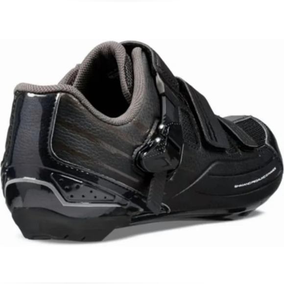 Shimano Men's Black SH-RP3 Wide Bicycle Shoes Sz 12 Wide 47E - Picture 2 of 16